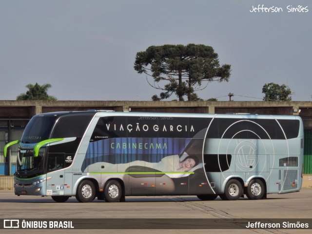 Viação Garcia 8604 na cidade de Curitiba, Paraná, Brasil, por Jefferson Simões. ID da foto: 9358556.