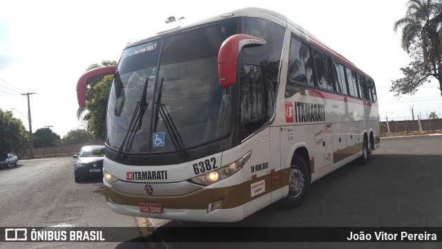 Expresso Itamarati 6382 na cidade de Estrela d`Oeste, São Paulo, Brasil, por João Vitor Pereira. Número da foto: #9359282.