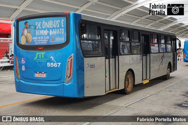 Viação Rosa Vitória da Conquista 5567 na cidade de Vitória da Conquista, Bahia, Brasil, por Fabrício Portella Matos. ID da foto: 9359582.