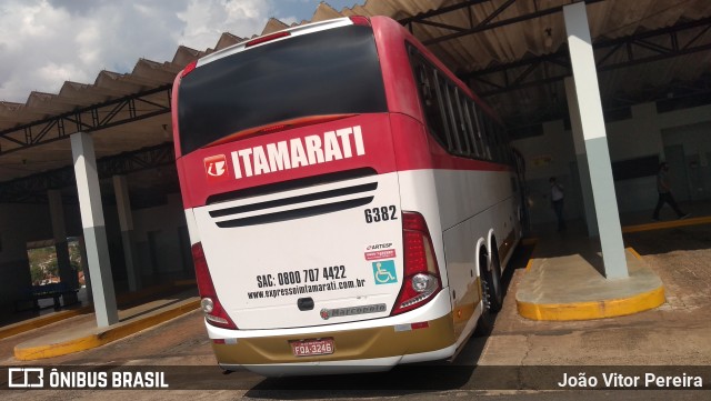 Expresso Itamarati 6382 na cidade de Estrela d`Oeste, São Paulo, Brasil, por João Vitor Pereira. Número da foto: #9359258.