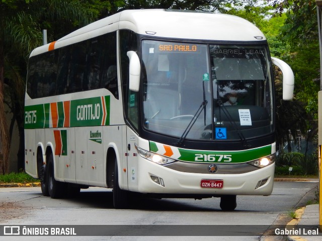 Empresa Gontijo de Transportes 21675 na cidade de São Paulo, São Paulo, Brasil, por Gabriel Leal. ID da foto: 9358975.