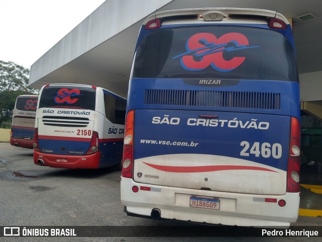 Viação São Cristóvão 2460 na cidade de Oliveira, Minas Gerais, Brasil, por Pedro Henrique. ID da foto: 9358442.