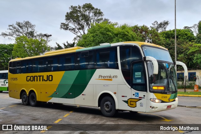 Empresa Gontijo de Transportes 17305 na cidade de São Paulo, São Paulo, Brasil, por Rodrigo Matheus. Número da foto: #9358440.
