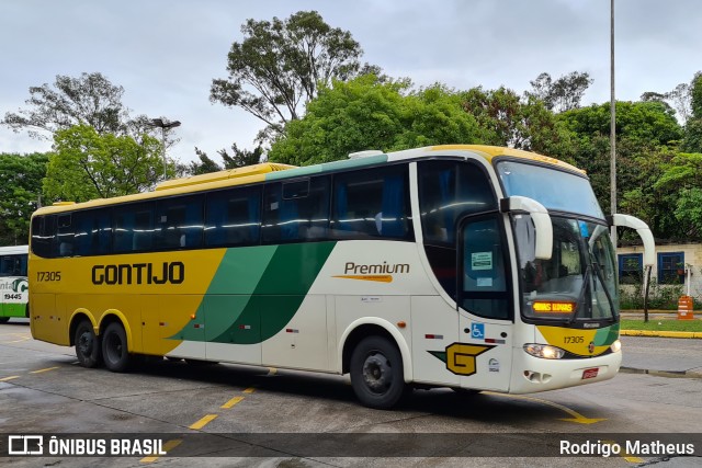 Empresa Gontijo de Transportes 17305 na cidade de São Paulo, São Paulo, Brasil, por Rodrigo Matheus. ID da foto: 9358440.