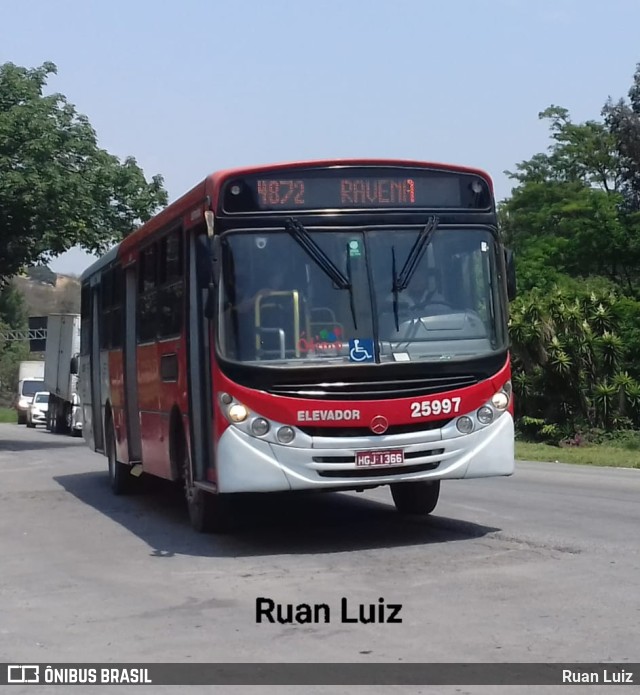 Companhia Coordenadas de Transportes 25997 na cidade de Sabará, Minas Gerais, Brasil, por Ruan Luiz. Número da foto: #9360983.