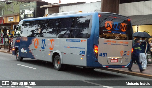 AWM Locação e Transportes 451 na cidade de Cubatão, São Paulo, Brasil, por Moiséis Inácio. ID da foto: 9362823.