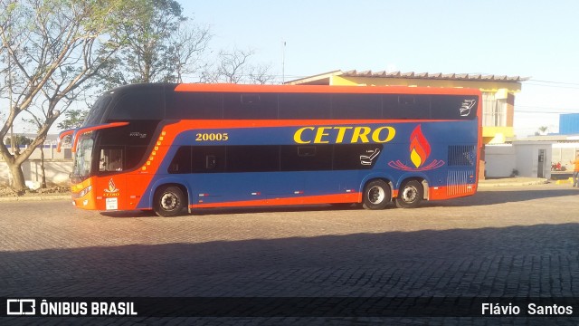 Viação Cetro 20005 na cidade de Vitória da Conquista, Bahia, Brasil, por Flávio  Santos. Número da foto: #9361227.