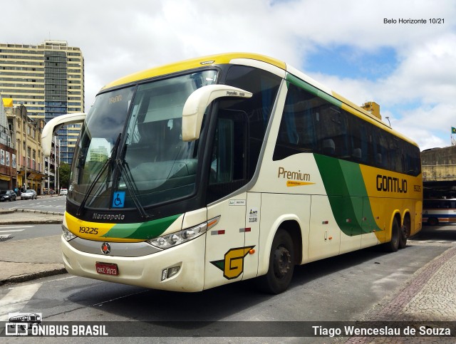 Empresa Gontijo de Transportes 19225 na cidade de Belo Horizonte, Minas Gerais, Brasil, por Tiago Wenceslau de Souza. ID da foto: 9362265.