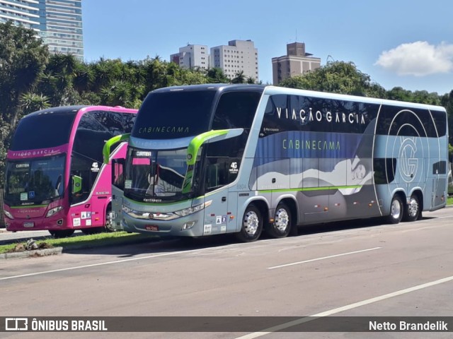 Viação Garcia 8804 na cidade de Curitiba, Paraná, Brasil, por Netto Brandelik. ID da foto: 9362311.