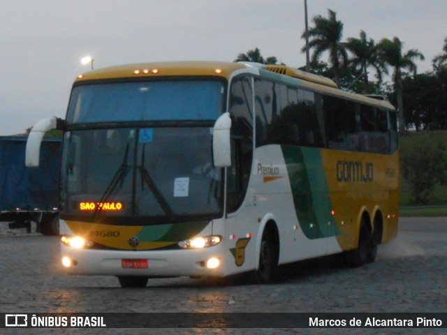 Empresa Gontijo de Transportes 14680 na cidade de Perdões, Minas Gerais, Brasil, por Marcos de Alcantara Pinto. Número da foto: #9361374.