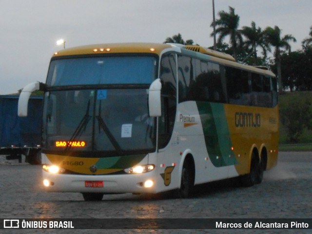 Empresa Gontijo de Transportes 14680 na cidade de Perdões, Minas Gerais, Brasil, por Marcos de Alcantara Pinto. ID da foto: 9361374.