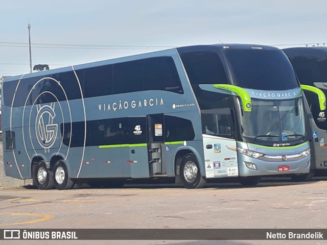 Viação Garcia 7167 na cidade de Curitiba, Paraná, Brasil, por Netto Brandelik. Número da foto: #9361983.
