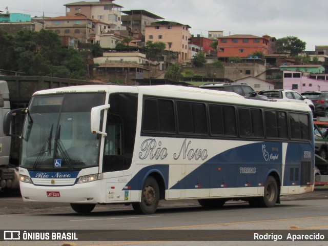 Rio Novo Turismo 3700 na cidade de Conselheiro Lafaiete, Minas Gerais, Brasil, por Rodrigo  Aparecido. Número da foto: #9362882.
