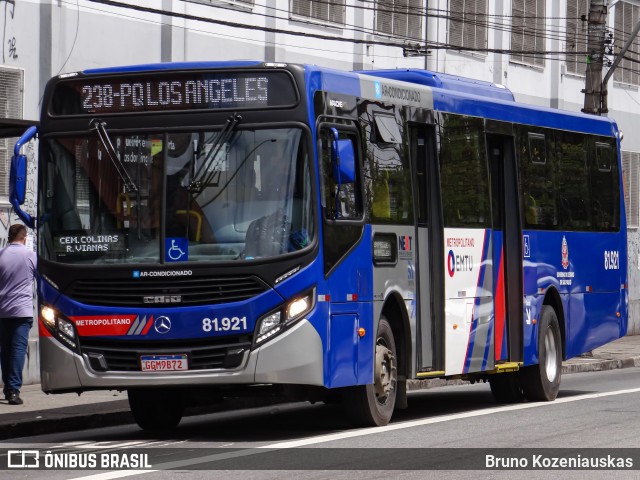 Next Mobilidade - ABC Sistema de Transporte 81.921 na cidade de Santo André, São Paulo, Brasil, por Bruno Kozeniauskas. ID da foto: 9361567.