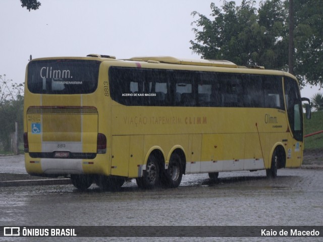 Viação Itapemirim 8813 na cidade de Campos dos Goytacazes, Rio de Janeiro, Brasil, por Kaio de Macedo. ID da foto: 9363660.