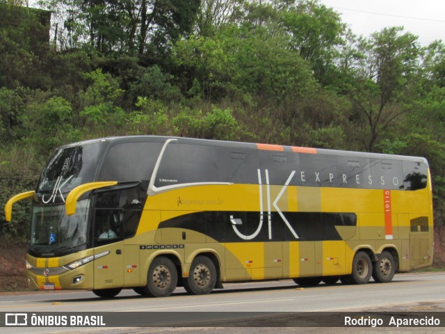 Expresso JK 19115 na cidade de Conselheiro Lafaiete, Minas Gerais, Brasil, por Rodrigo  Aparecido. Número da foto: #9362903.