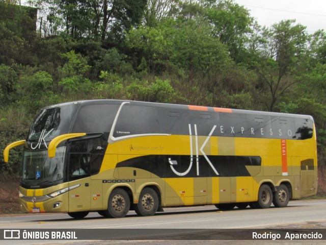 Expresso JK 19115 na cidade de Conselheiro Lafaiete, Minas Gerais, Brasil, por Rodrigo  Aparecido. ID da foto: 9362903.