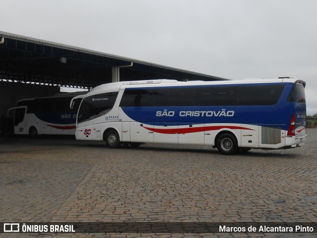 Viação São Cristóvão 2460 na cidade de Lavras, Minas Gerais, Brasil, por Marcos de Alcantara Pinto. ID da foto: 9362568.