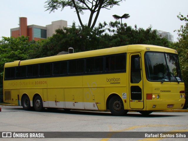Viação Itapemirim 41031 na cidade de São Paulo, São Paulo, Brasil, por Rafael Santos Silva. Número da foto: #9364287.