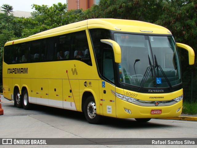 Viação Itapemirim 60697 na cidade de São Paulo, São Paulo, Brasil, por Rafael Santos Silva. ID da foto: 9364342.