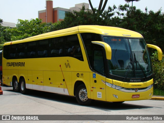 Viação Itapemirim 60663 na cidade de São Paulo, São Paulo, Brasil, por Rafael Santos Silva. ID da foto: 9364265.