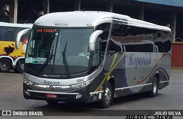 Kopereck Turismo 590 na cidade de Porto Alegre, Rio Grande do Sul, Brasil, por JULIO SILVA. Número da foto: #9363536.