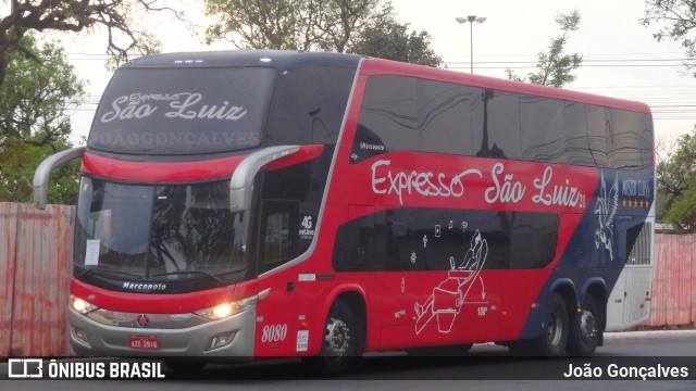 Expresso São Luiz 8080 na cidade de Brasília, Distrito Federal, Brasil, por João Gonçalves. ID da foto: 9362969.