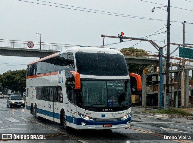 Expresso União 20021 na cidade de Campos dos Goytacazes, Rio de Janeiro, Brasil, por Breno Vieira. ID da foto: 9362807.