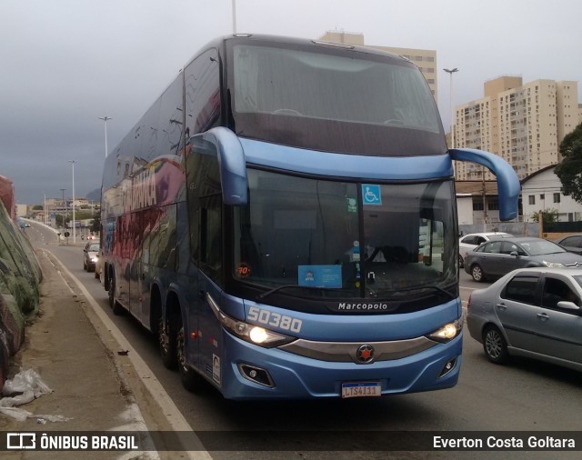 Viação Águia Branca 50380 na cidade de Cariacica, Espírito Santo, Brasil, por Everton Costa Goltara. ID da foto: 9364238.