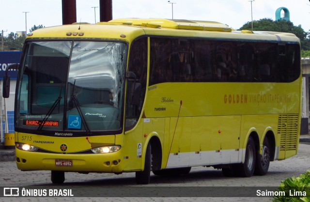 Viação Itapemirim 5715 na cidade de Vitória, Espírito Santo, Brasil, por Saimom  Lima. ID da foto: 9361323.