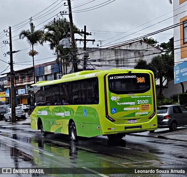 Viação Pendotiba 2.1.001 na cidade de Niterói, Rio de Janeiro, Brasil, por Leonardo Souza Arruda. ID da foto: 9363642.