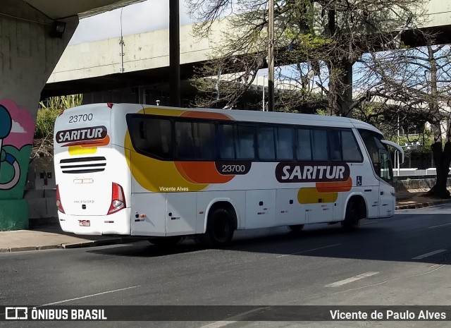 Saritur - Santa Rita Transporte Urbano e Rodoviário 23700 na cidade de Belo Horizonte, Minas Gerais, Brasil, por Vicente de Paulo Alves. ID da foto: 9362432.