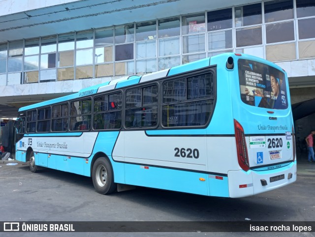 UTB - União Transporte Brasília 2620 na cidade de Brasília, Distrito Federal, Brasil, por isaac rocha lopes. Número da foto: #9363229.