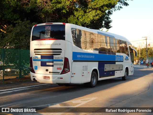 VIDA - Viação Danúbio Azul 10.006 na cidade de São Paulo, São Paulo, Brasil, por Rafael Rodrigues Forencio. ID da foto: 9360933.