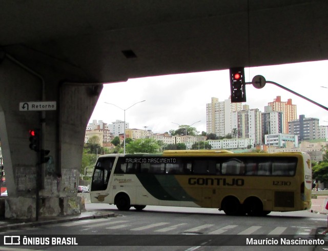 Empresa Gontijo de Transportes 12310 na cidade de Belo Horizonte, Minas Gerais, Brasil, por Maurício Nascimento. ID da foto: 9365465.