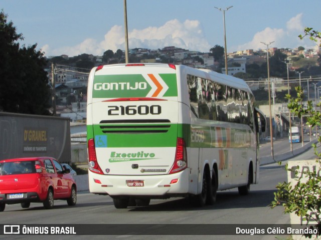 Empresa Gontijo de Transportes 21600 na cidade de Belo Horizonte, Minas Gerais, Brasil, por Douglas Célio Brandao. ID da foto: 9366675.