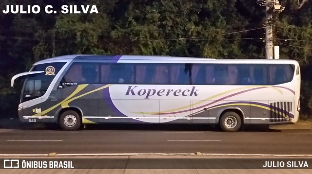 Kopereck Turismo 640 na cidade de Porto Alegre, Rio Grande do Sul, Brasil, por JULIO SILVA. ID da foto: 9364715.