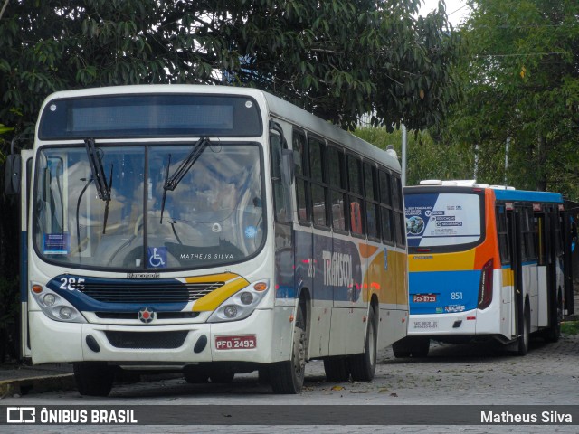 Transcol - Transportes Coletivos Ltda. 285 na cidade de Recife, Pernambuco, Brasil, por Matheus Silva. Número da foto: #9365081.