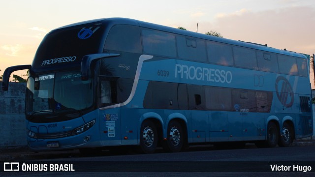 Auto Viação Progresso 6039 na cidade de Imperatriz, Maranhão, Brasil, por Victor Hugo. ID da foto: 9367054.