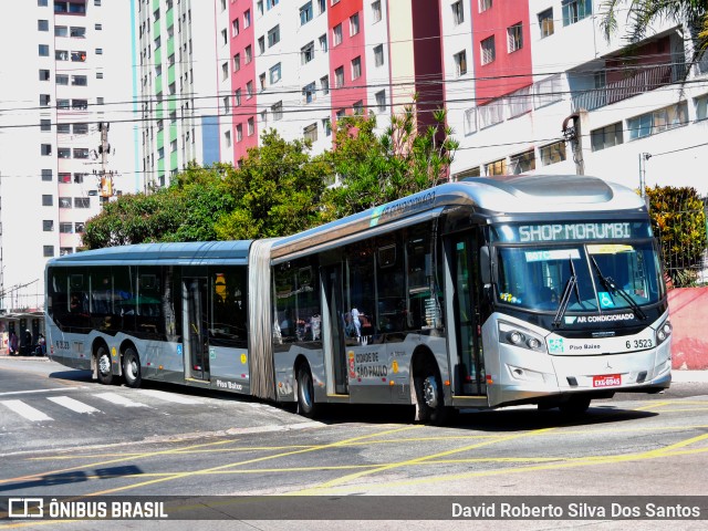Viação Paratodos > São Jorge > Metropolitana São Paulo > Mobibrasil 6 3523 na cidade de São Paulo, São Paulo, Brasil, por David Roberto Silva Dos Santos. Número da foto: #9365087.