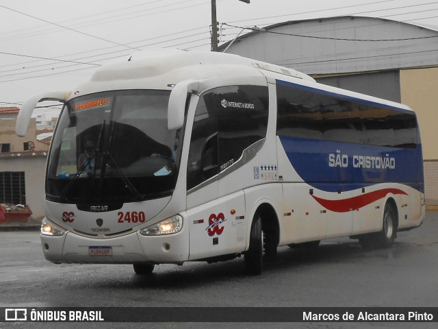 Viação São Cristóvão 2460 na cidade de Perdões, Minas Gerais, Brasil, por Marcos de Alcantara Pinto. ID da foto: 9366234.