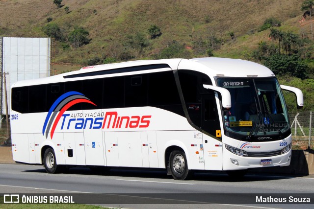 Auto Viação TransMinas 2026 na cidade de Aparecida, São Paulo, Brasil, por Matheus Souza. ID da foto: 9367128.