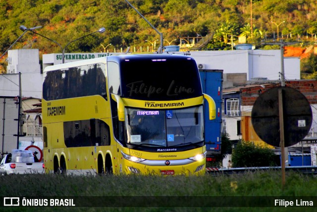 Viação Itapemirim 17035 na cidade de Manoel Vitorino, Bahia, Brasil, por Filipe Lima. ID da foto: 9366416.