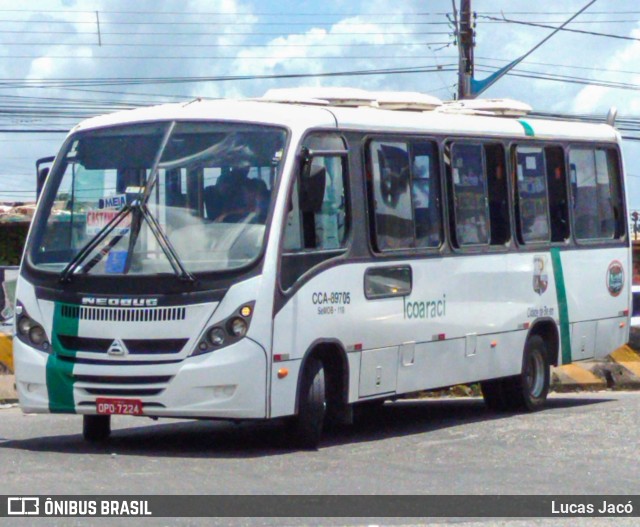 Ônibus Particulares CCA-89705 na cidade de Ananindeua, Pará, Brasil, por Lucas Jacó. Número da foto: #9366198.