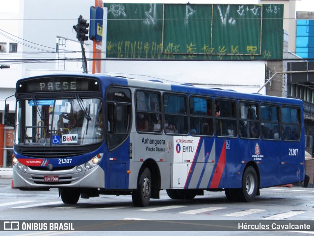 Viação Osasco 21.307 na cidade de Osasco, São Paulo, Brasil, por Hércules Cavalcante. Número da foto: #9366949.
