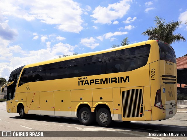 Viação Itapemirim 17023 na cidade de Embu das Artes, São Paulo, Brasil, por Josivaldo Oliveira. Número da foto: #9366682.