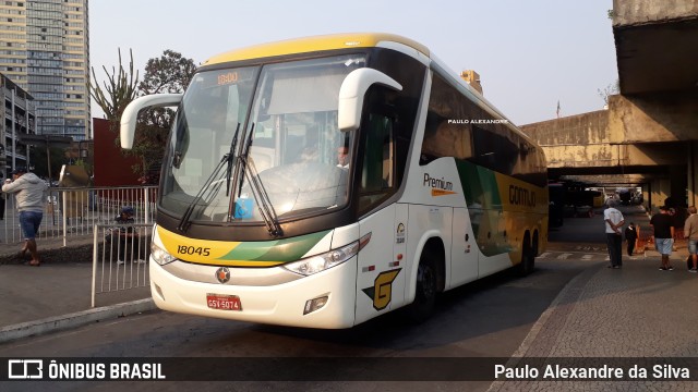 Empresa Gontijo de Transportes 18045 na cidade de Belo Horizonte, Minas Gerais, Brasil, por Paulo Alexandre da Silva. Número da foto: #9365495.