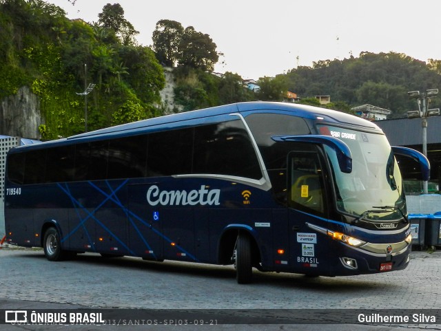 Viação Cometa 719540 na cidade de Santos, São Paulo, Brasil, por Guilherme Silva. Número da foto: #9365716.
