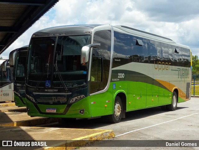 Turin Transportes 2230 na cidade de Ouro Branco, Minas Gerais, Brasil, por Daniel Gomes. ID da foto: 9365222.