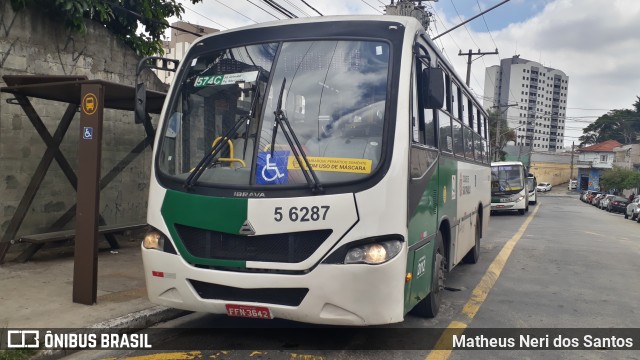 Transunião Transportes 5 6287 na cidade de São Paulo, São Paulo, Brasil, por Matheus Neri dos Santos. Número da foto: #9364608.